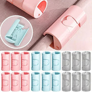 Set of 6 or 12 Plastic Bed Sheet Clips Non-Slip Quilt Curtain Fasteners