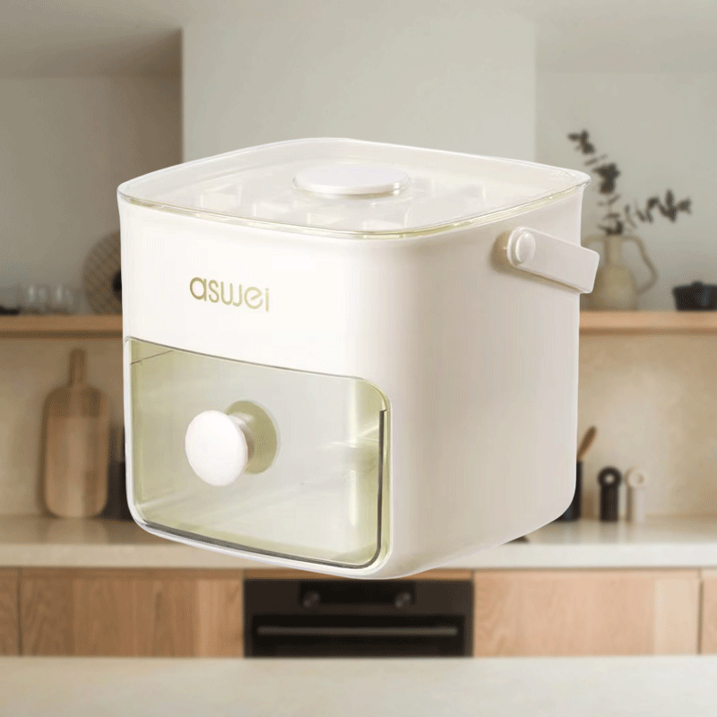 Portable Ice Maker Large Capacity Compact Square Ice Cubes for Home and Parties