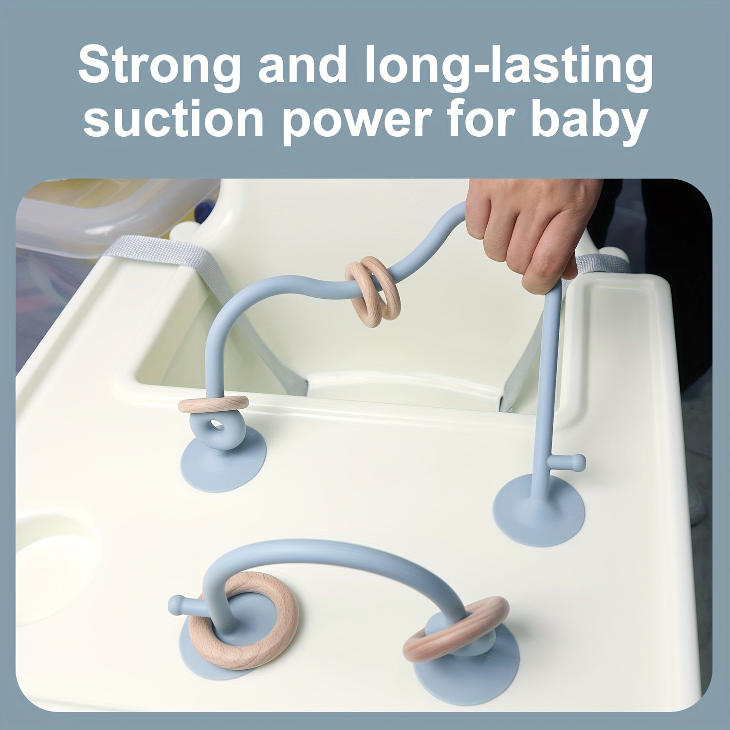 Educational Baby Toys Silicone Interactive Bath and Desk Toys for Infants