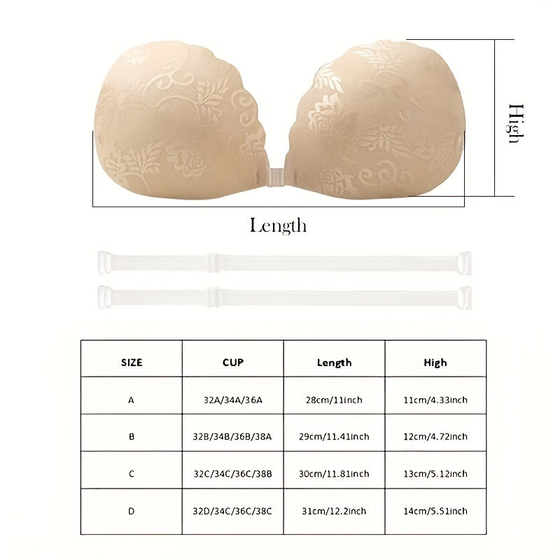 Adjustable Lace Front Nipple Covers for Discreet Support and Comfort
