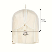 Set of 5 Polyester Garment Covers with Dust Protection for Closet Storage