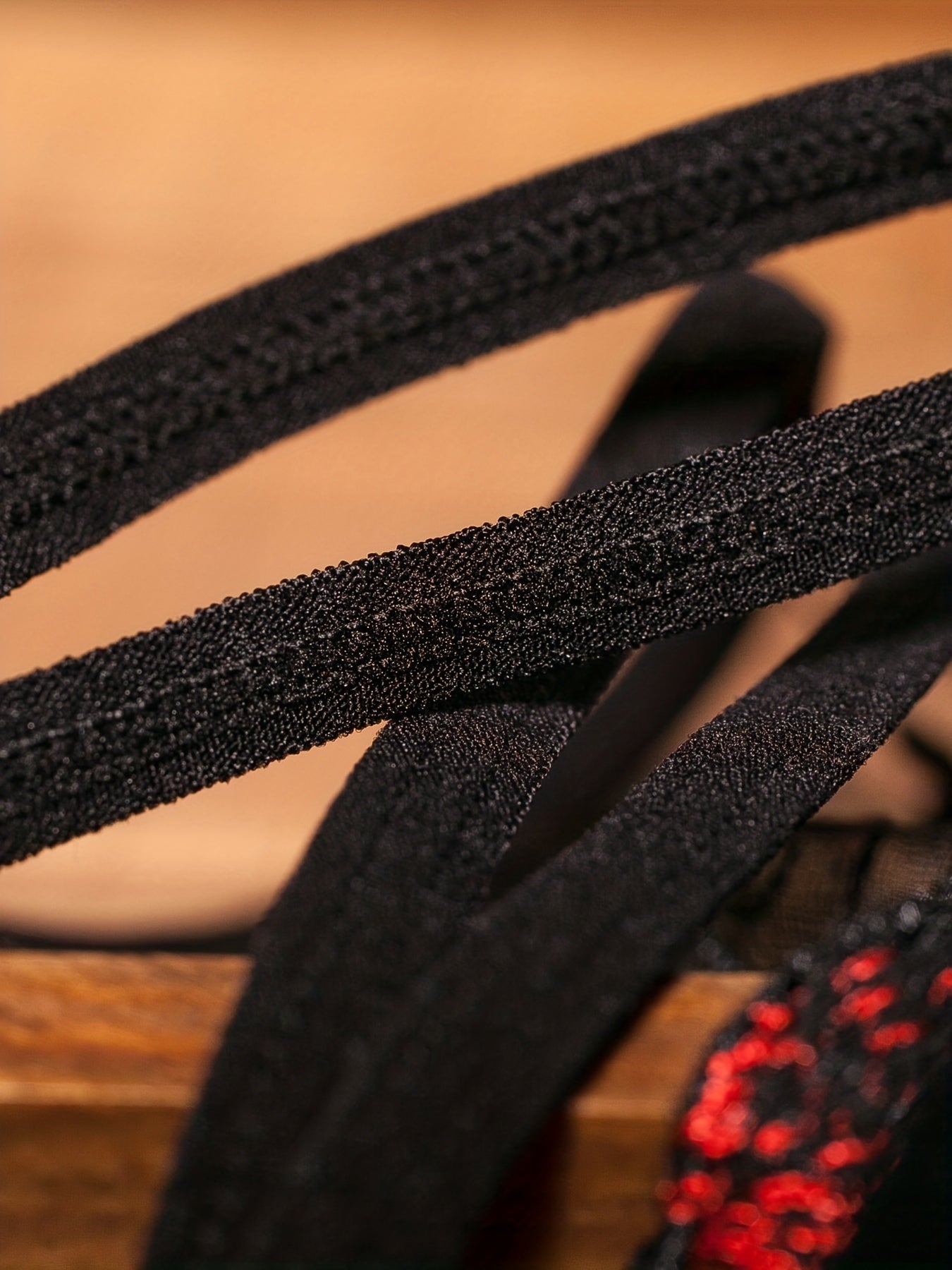 Women's Floral Embroidered Mesh Thongs with Open Crotch Sexy Lingerie