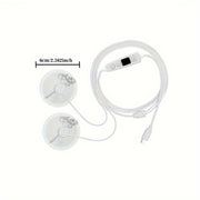 Uch tugmachali displeyga ega mini massajer, USB quvvatlanadi, 6 rejim, 8 intensivlik darajasi, qo'llar, sonlar va orqa uchun konvertor boshini o'z ichiga oladi. To'liq tana massaji uchun ideal, portativ dizayn.