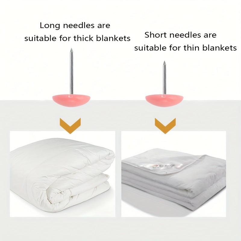 8-Piece Bedding Clips Set for Quilts Sheets and Sofa Covers Anti-Slip Corner Clips Easy-to-Clean PP Material