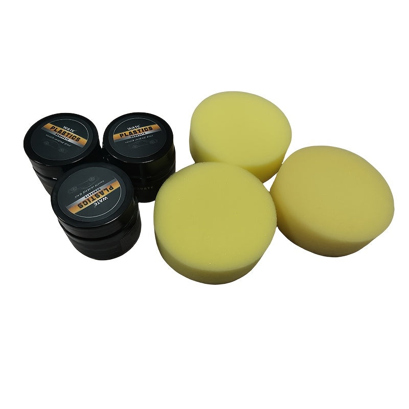 Auto Plastic Restoration Wax Crystal Clear Coating for Interior and Exterior