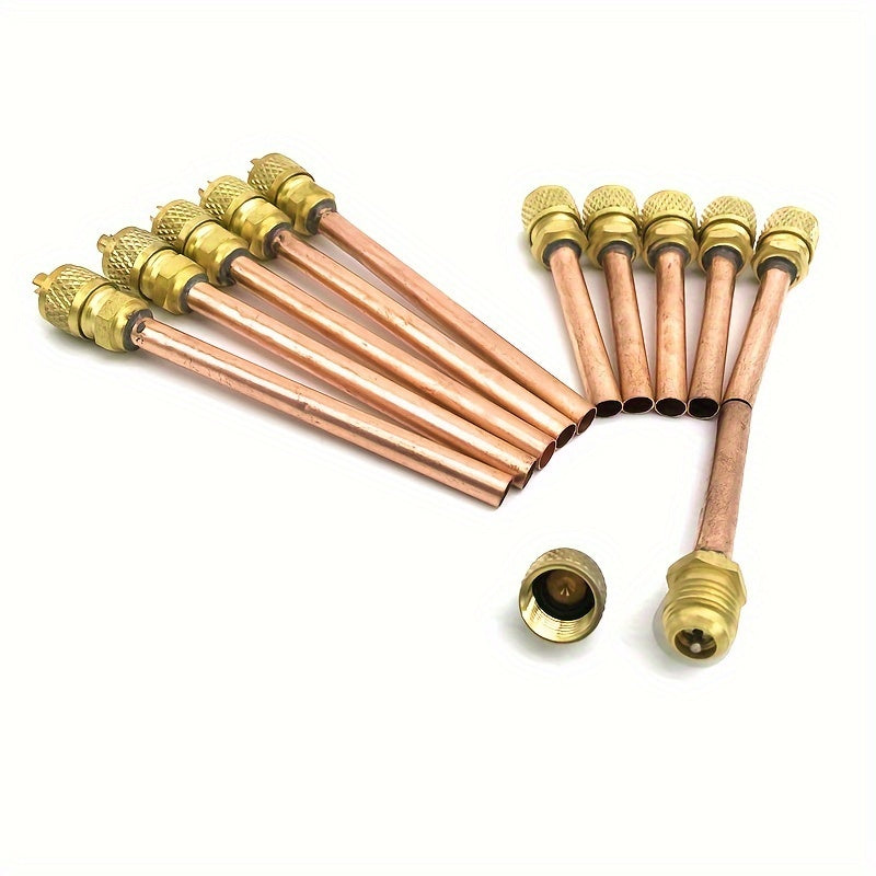 10-Donali 1/4-Inch kirish klapanlari va 5-Donali elektriksiz isitish va sovutish klapanlari to'plami