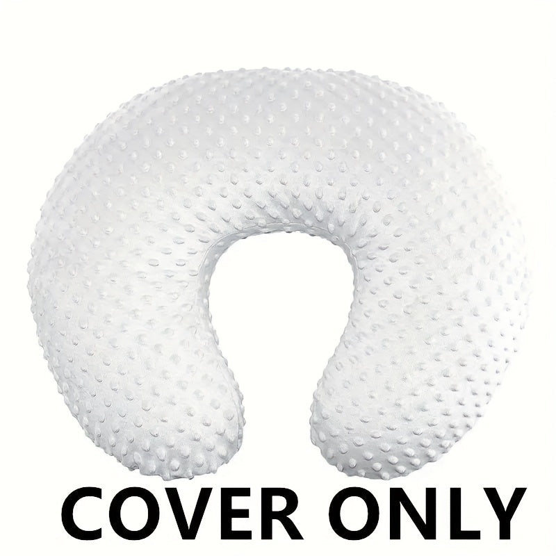 Minky Nursing Pillow Cover for Breastfeeding and Infant Comfort