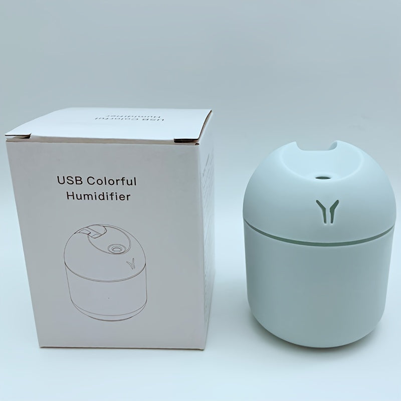 Portable USB Humidifier with Night Light and Aroma Diffuser for Home Car Plants