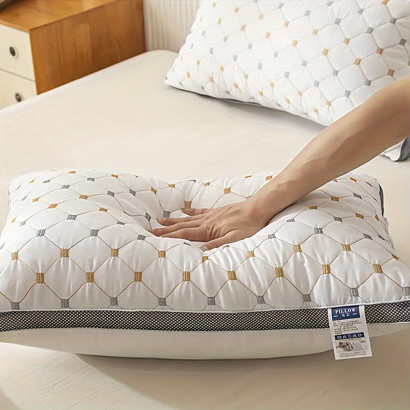 Cervical Pillow Breathable Soft Skin-Friendly Support for Side and Back Sleepers