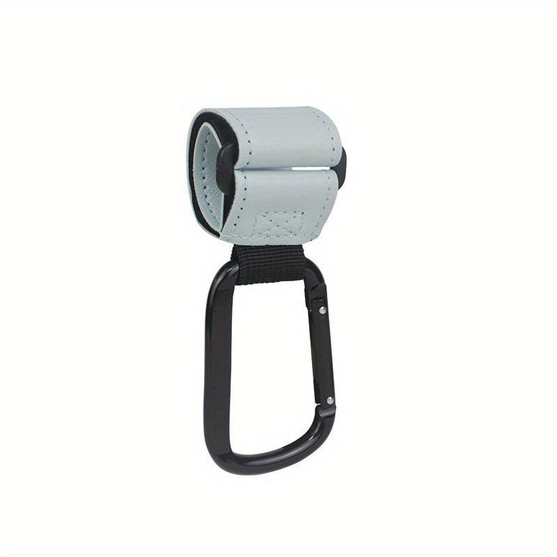 Faux Leather Buckle for Mountain Climbing Electric Bicycles Baby Strollers with Portable Hook