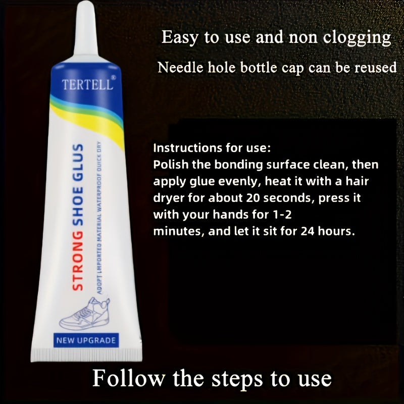 60ml Shoe Glue for Leather and Sports Shoes Durable Repair Adhesive