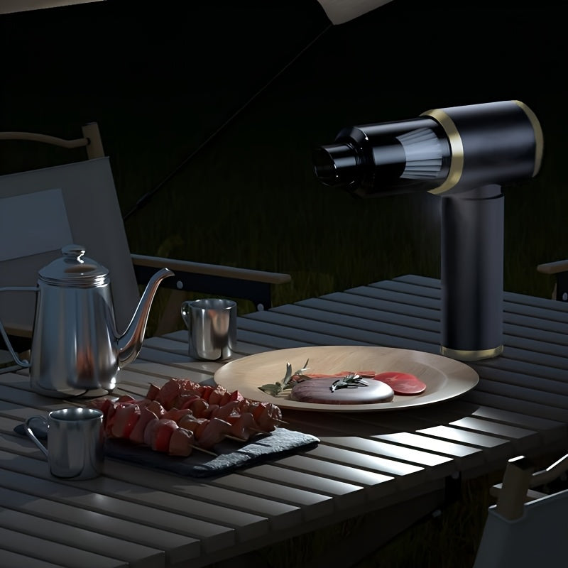 Avtomobil va uy uchun quvvatli suv o'tkazuvchanlik bilan qo'lda ishlatiladigan changyutgich, ventilyator bilan