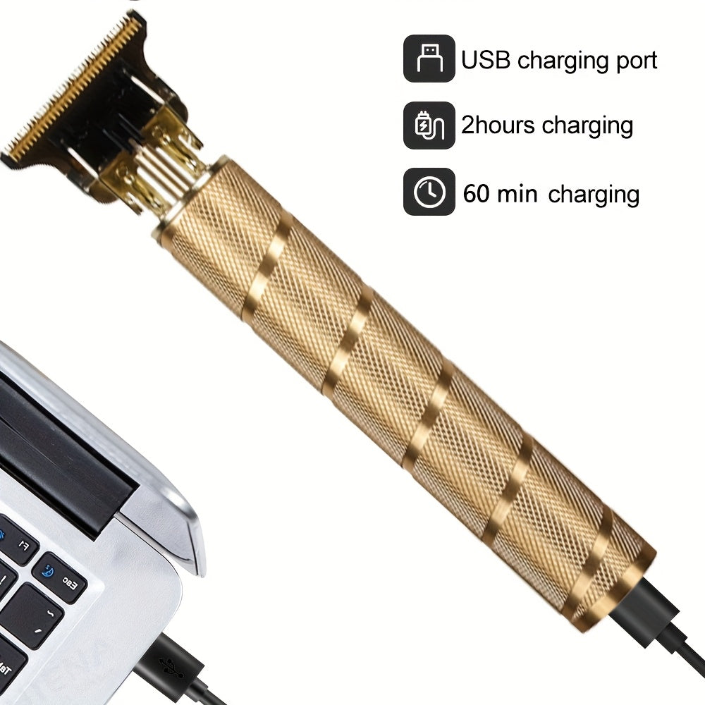 Kit de corte de cabello eléctrico para hombres con peines, maquinilla y recortadoras para uso en salón y en casa