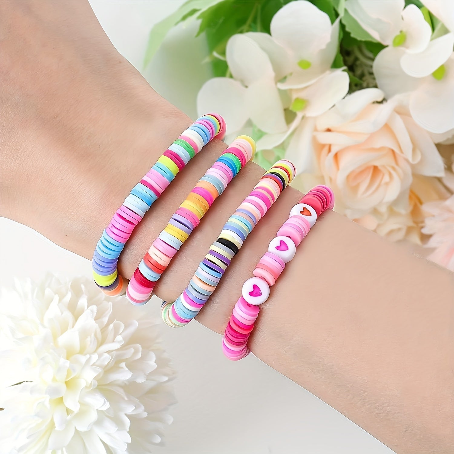 Cuentas de arcilla de polímero de 6mm, colores mezclados, 5000 piezas para manualidades de joyería