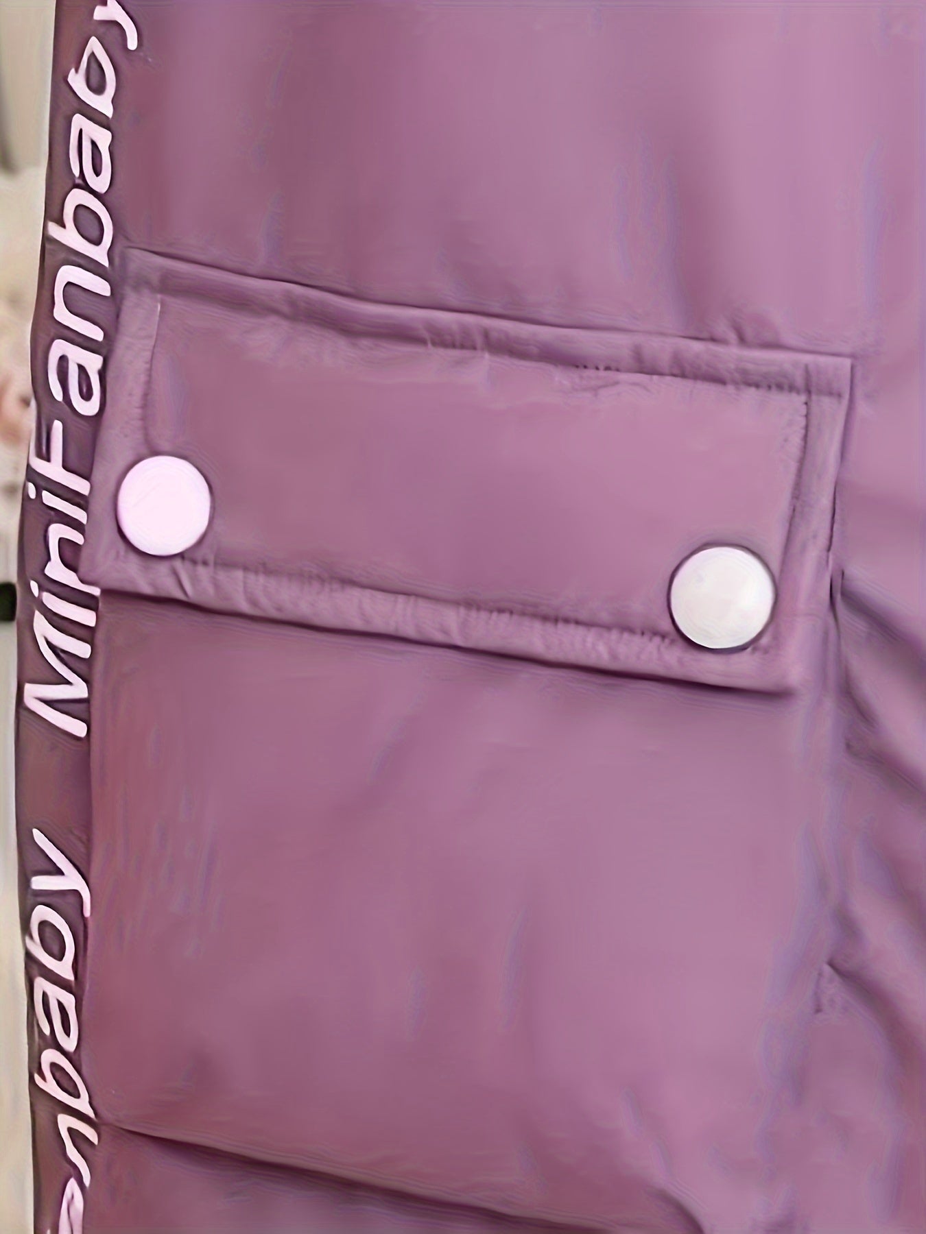 Демисезонное зимнее пальто для девочек с искусственным мехом и алфавитным узором, с капюшоном, на молнии