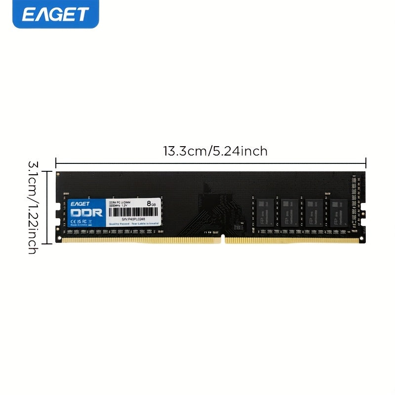 8GB 16GB DDR4 RAM 3200MHz Desktop Memory for Intel AMD Motherboards