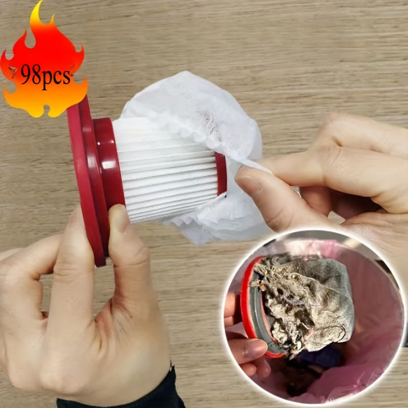 48 dona/98 dona Bir martalik Changyutgich Filtri, Umumiy No'tqir Matodan Yasalgan Aksessuarlar