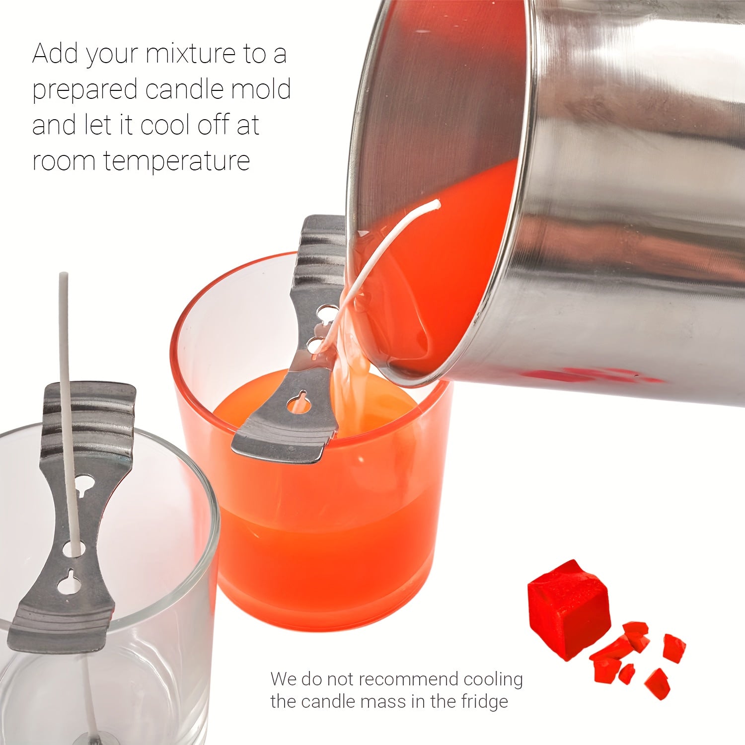 Набор красителей для свечного воска из 16 цветов, по 5 г, для изготовления свечей