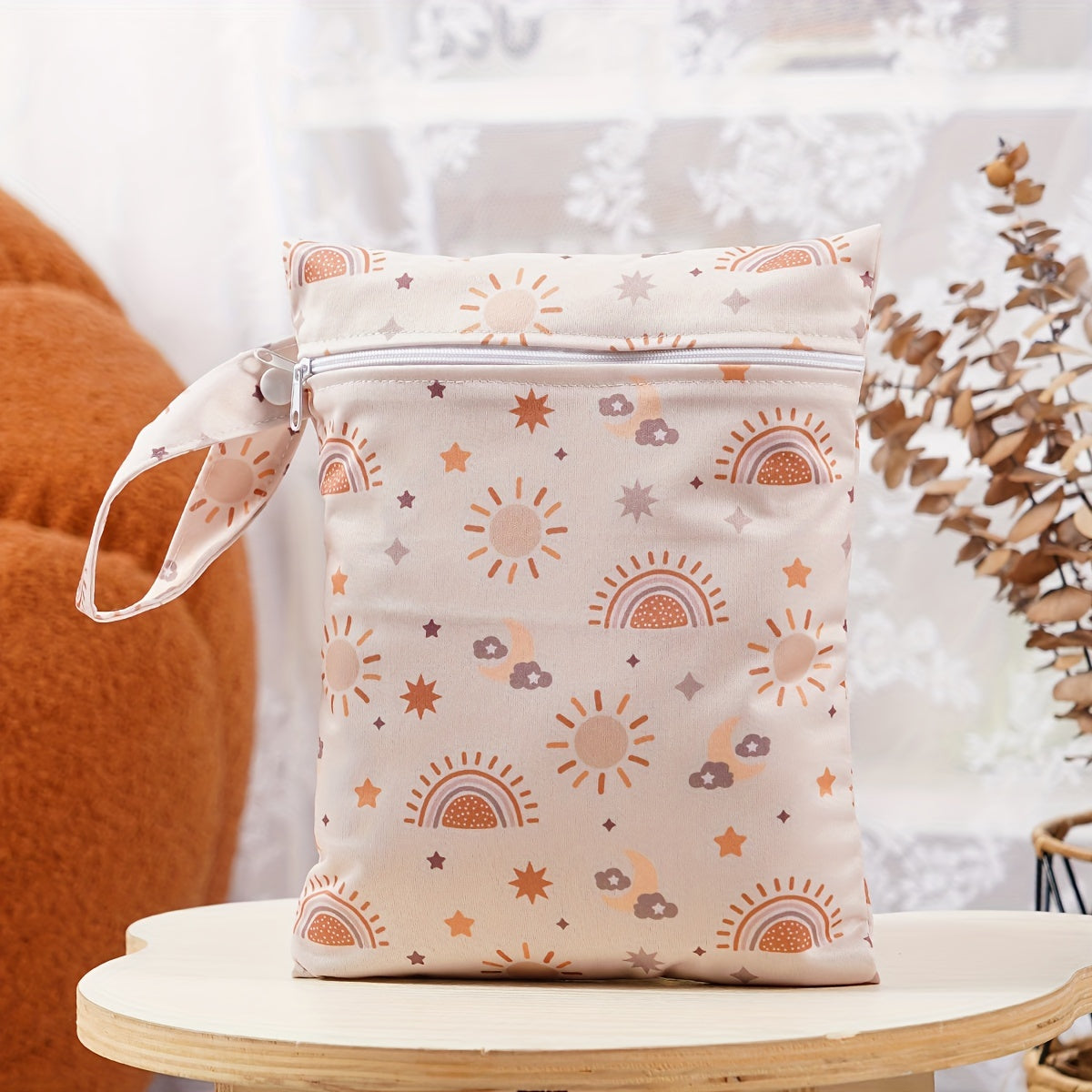 Reusable Waterproof Wet Dry Bag for Travel and Beach Storage with Zipper and Handle