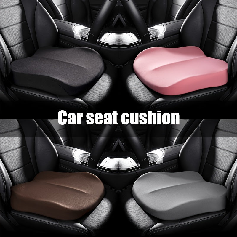 Adult Car Seat Booster Cushion Memory Foam Comfort Seat Protector Pad