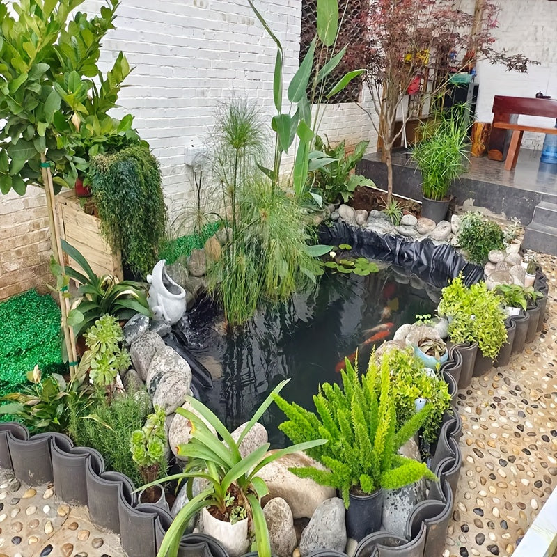 1 ta paket hovuz membranasi sizga bog'ingizda hovuz qoplamasi, hovuz terilari va suv o'tkazmaydigan landshaft filmi bilan go'zal suv xususiyatini yaratishga yordam beradi.