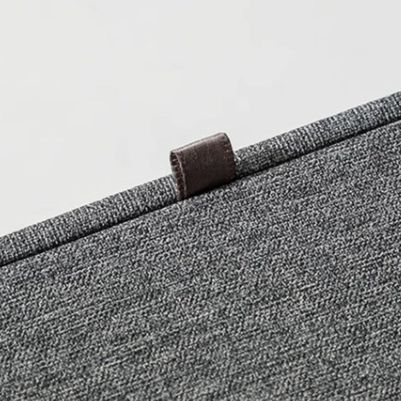 Rectangular Faux Leather Tissue Holder with Cover and Multi-Use Storage for Home Office Bedroom Living Room