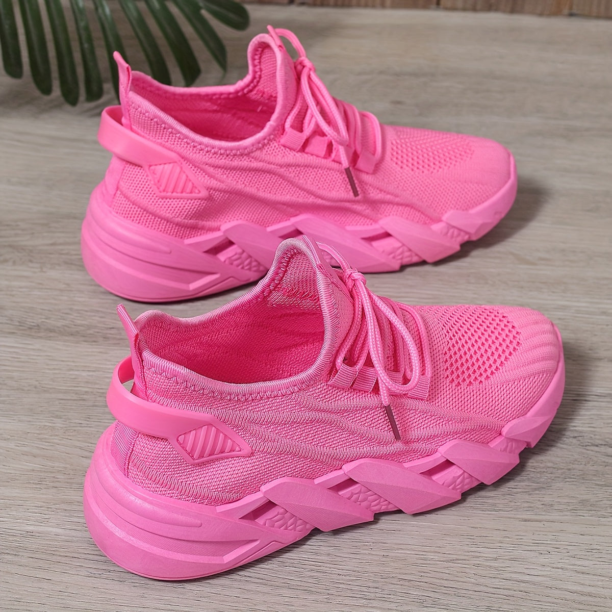 Women’s Breathable Mesh Casual Sneakers Lightweight Running Shoes White
