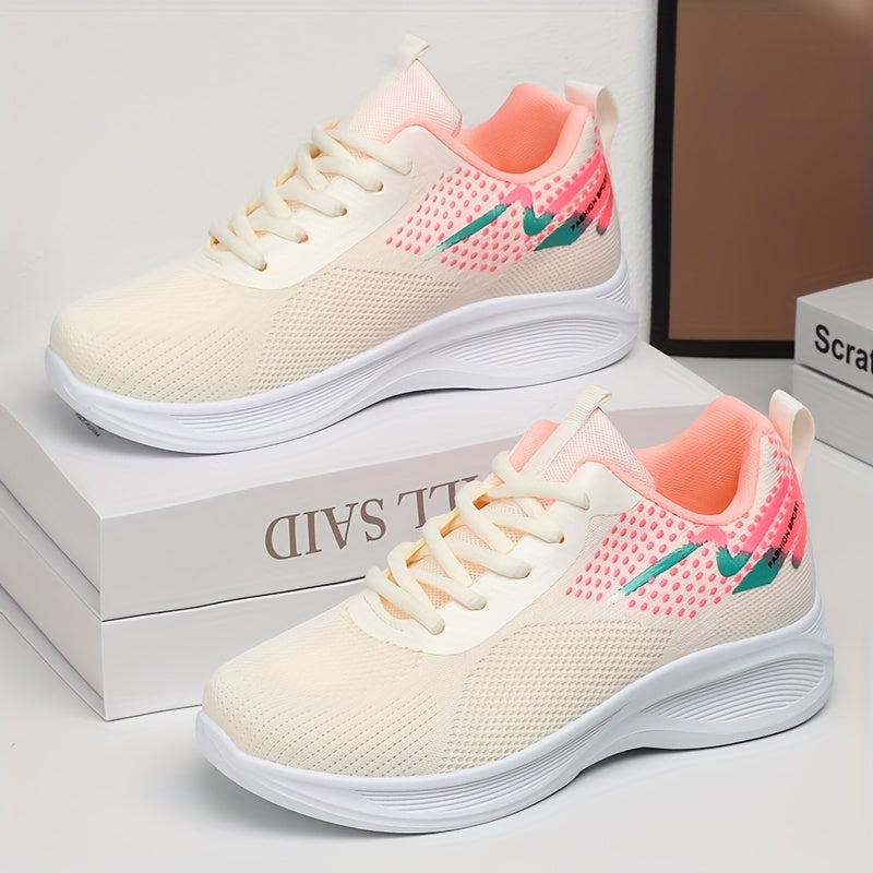 Women's Mesh Casual Sports Shoes Breathable Lightweight Running Sneakers