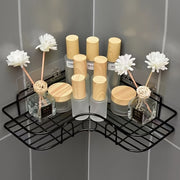Stainless Steel Wall-Mounted Shower Caddy Rust-Proof Bathroom Organizer