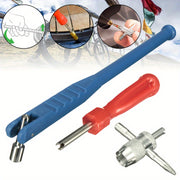 3Pcs Tire Valve Stem Puller Remover Tool Kit for Car Motorcycle Bicycle