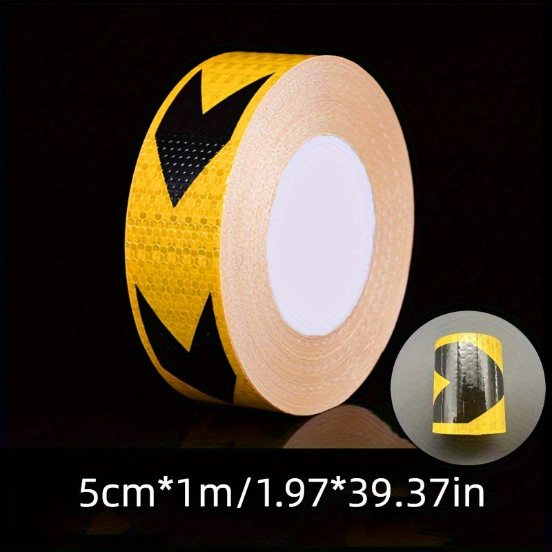 Reflective Safety Stickers Paper Material Warning Stripes for Vehicles Bicycles