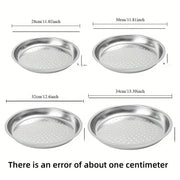 Mustahkam Steam Basket Wok uchun, 28/30/32/34sm, Noxuddan tayyorlangan Baliq va Dumpling Steam Tray, Zarur Oshxona Asbobi, Qalinlashtirilgan Qo'shimcha