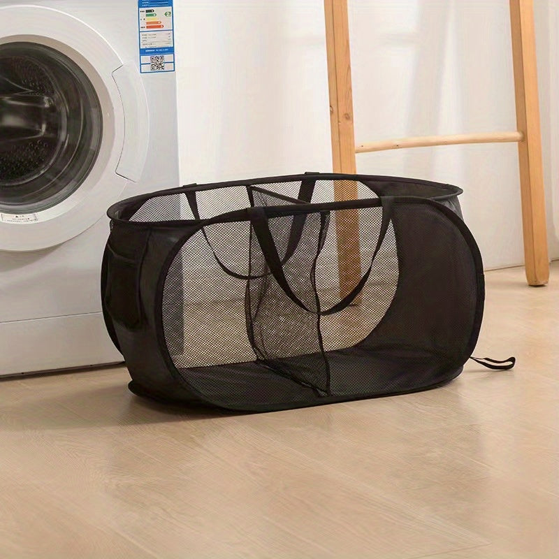 Laundry Bag with 2/3 Compartments for Adults and Children Durable Foldable Storage