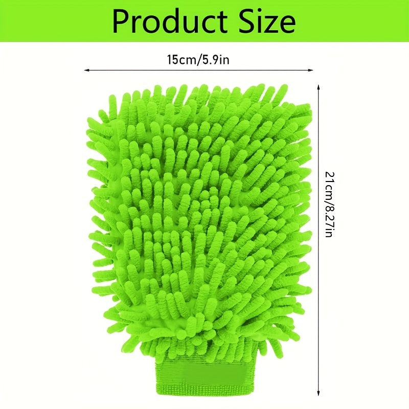 2/4 dona mikrotoʻlqinning avtomobilni yuvish qoʻllari yumshoq, chizilmasdan tozalash asboblari
