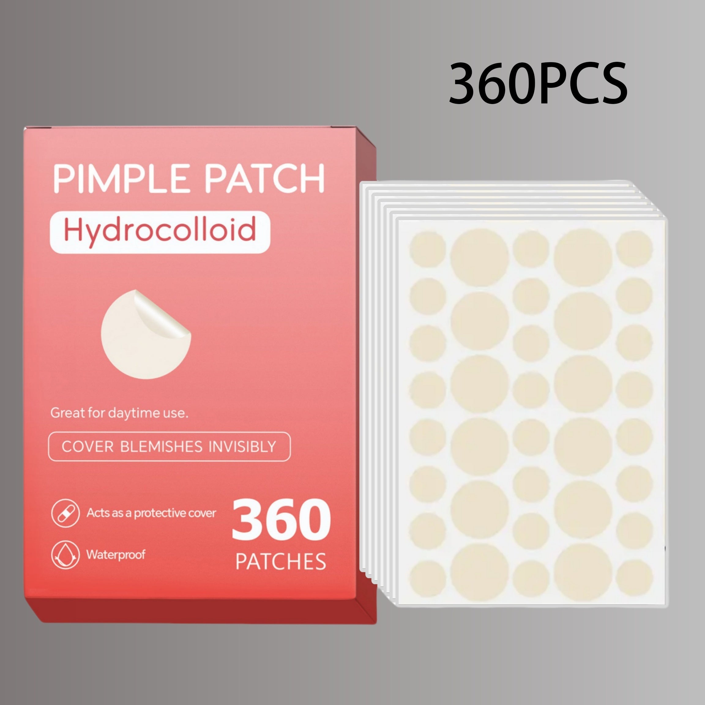 360 Count Acne Patches for Covering Pimples Blemishes Face and Body