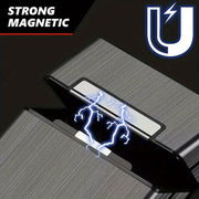 Aluminum Cigarette Case with Magnetic Closure Scratch-Resistant Pocket-Friendly for Travel and Gifting