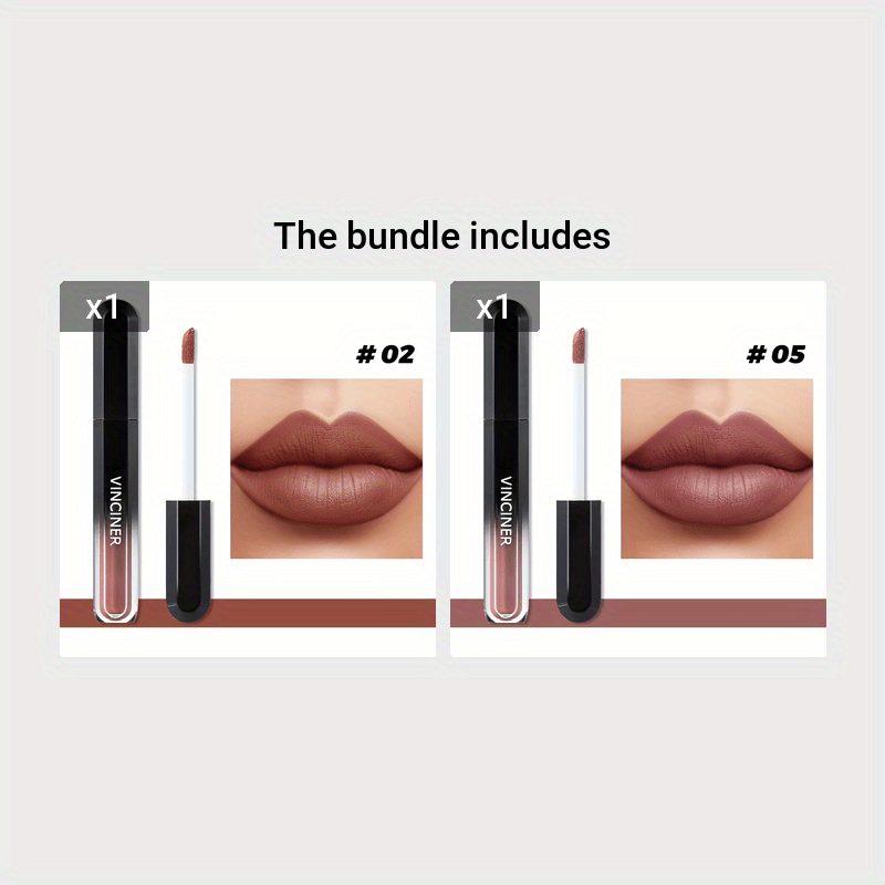 Bálsamo labial mate de terciopelo para mujer, 12 colores, resistente al agua, de larga duración