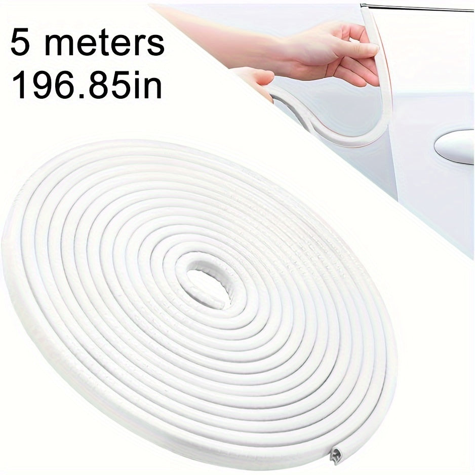 Универсальная резиновая накладка на край двери автомобиля, 5 м, пылезащитная, царапиноустойчивая