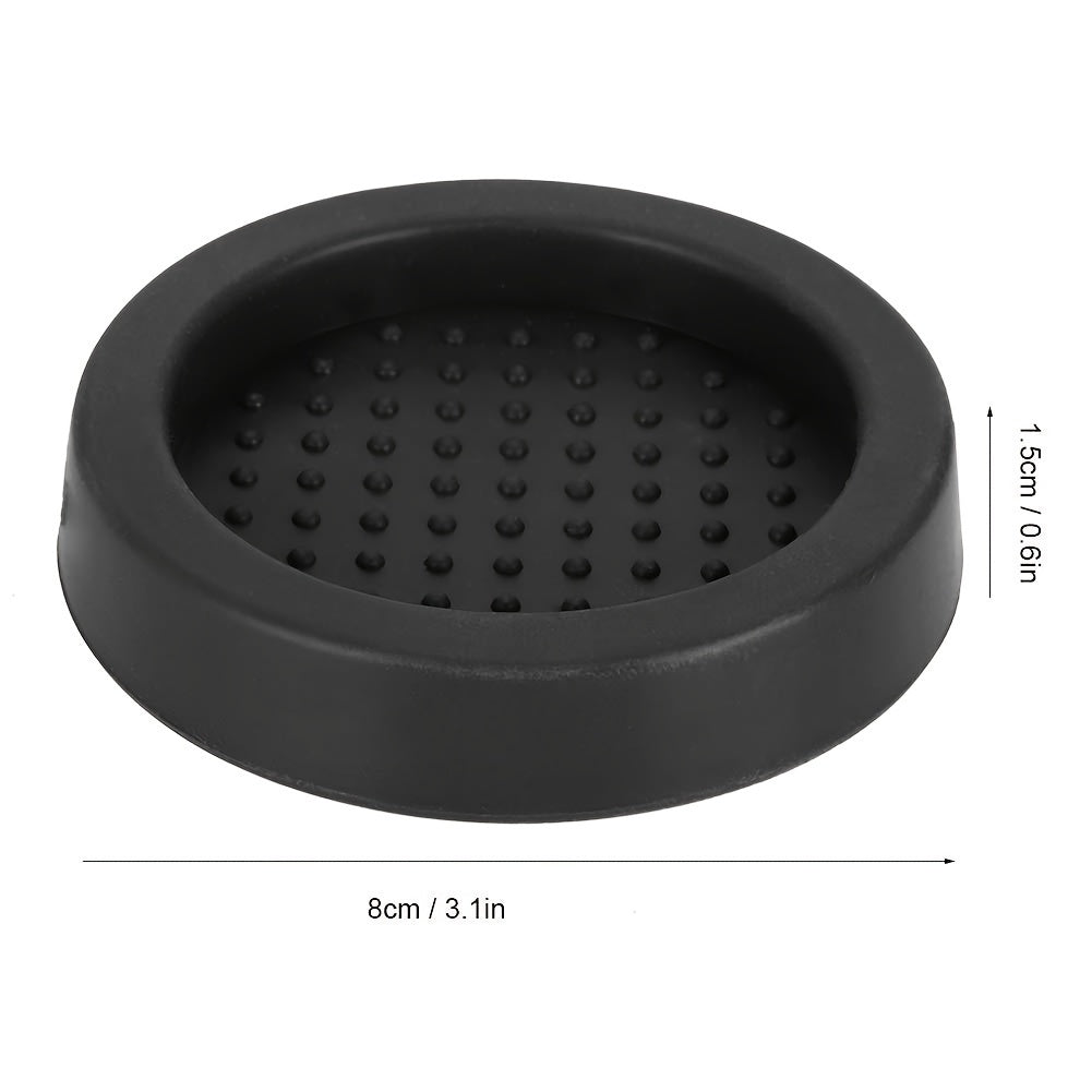 Round Silicone Coffee Tamper Mat for Espresso Press Kitchen Dining