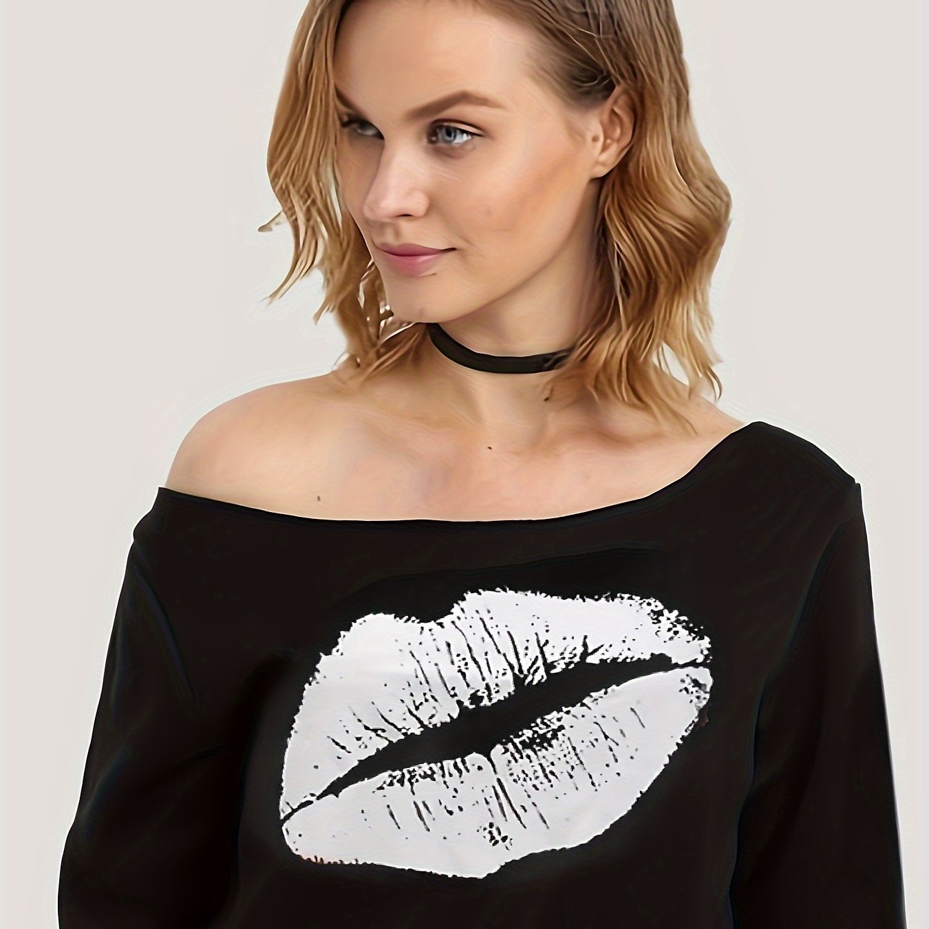 Girls Long Sleeve Cotton Cartoon Blended Sweater