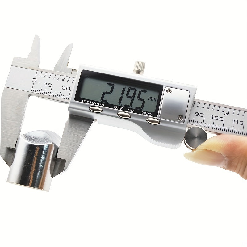 150mm Stainless Steel Digital Caliper with LCD Display for Precise Measurement