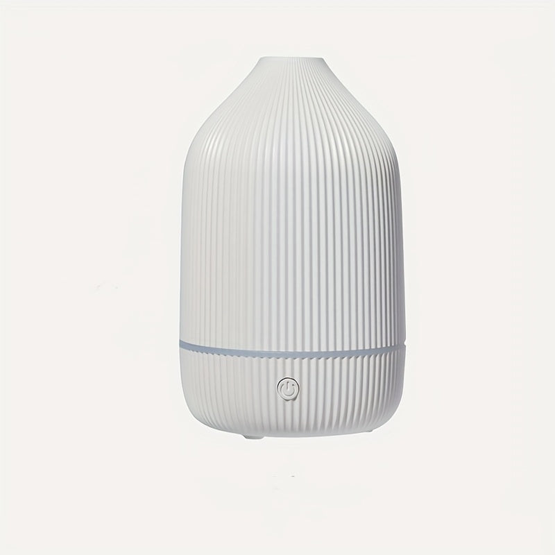 Мини-увлажнитель USB с отсеком для эфирных масел, белый, тихий, автоматическое отключение