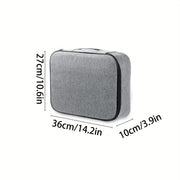 Large Capacity Multi-Layer Polyester Document Organizer for Credit Cards and Files