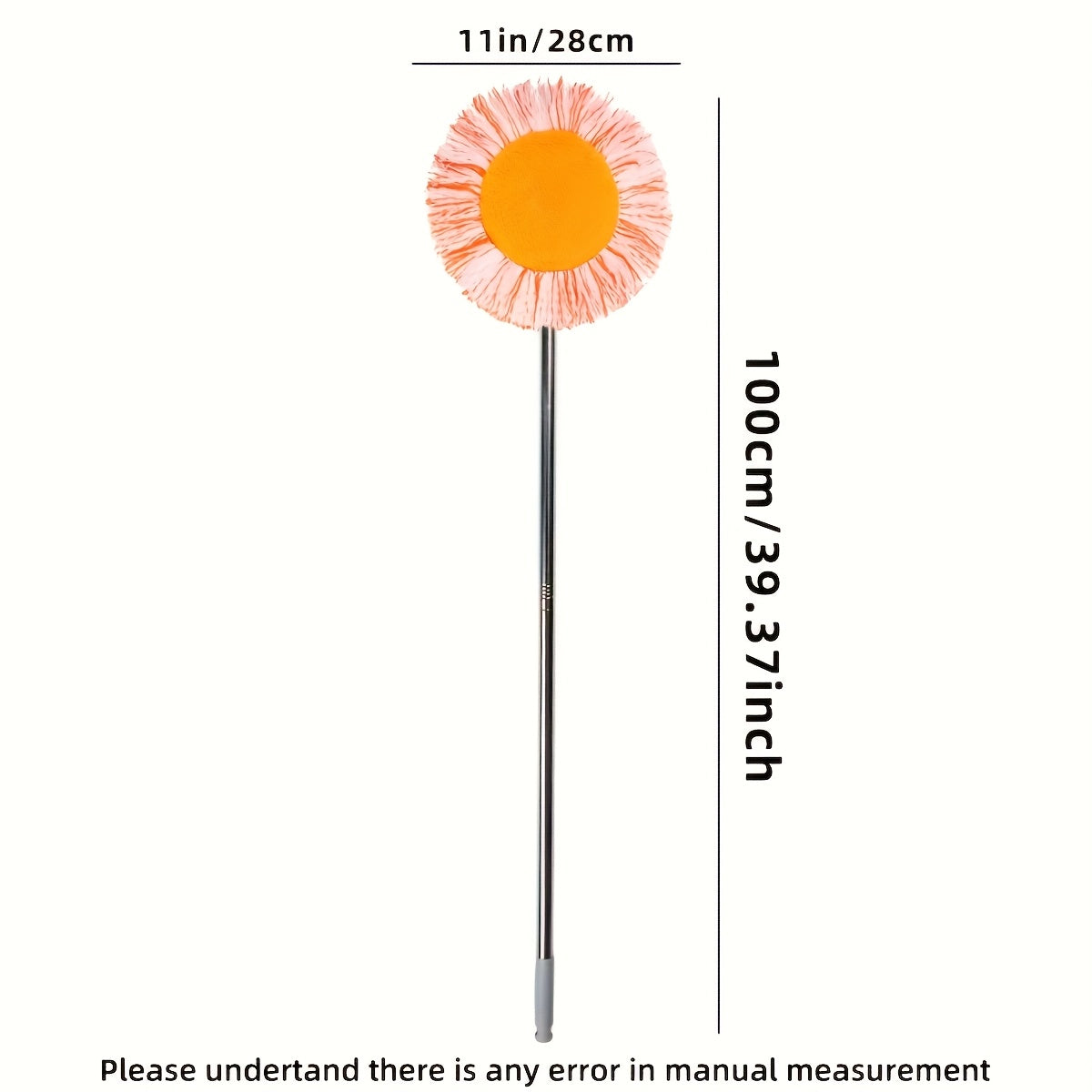 "Aylanadigan Mikrotozalovchi Chang Mop, Shift uchun, Yuqori Changni Olib Tashlash uchun Ideal, Elektr energiyasi talab qilinmaydi - Yashash xonalari, Yotoqxona, Hammom, Tashqarida va Avtomobil tozalash uchun mukammal"