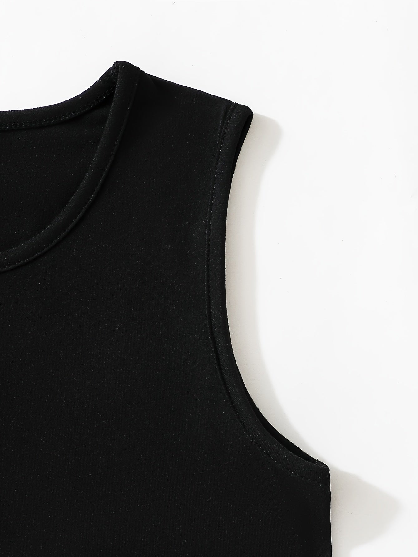 Girls Summer Beach Outfit Set Floral Flare Pants and Vest Polyester Summer Fashion