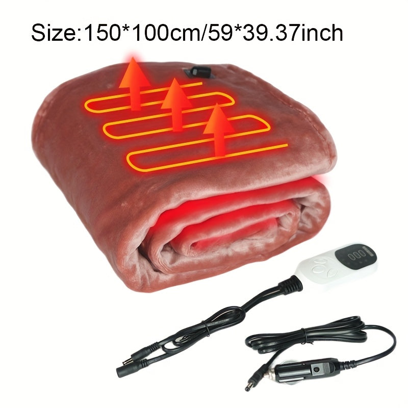 Uniseks polyester isitiladigan qulay yostiq, 9 darajali harorat nazorati va taymer bilan