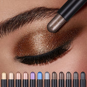 Women Multi-Color Matte and Shimmery Eyeshadow Stick Set Long-Lasting