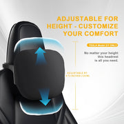 Car Neck Pillow for Men Women Ergonomic Adjustable Travel Headrest Support