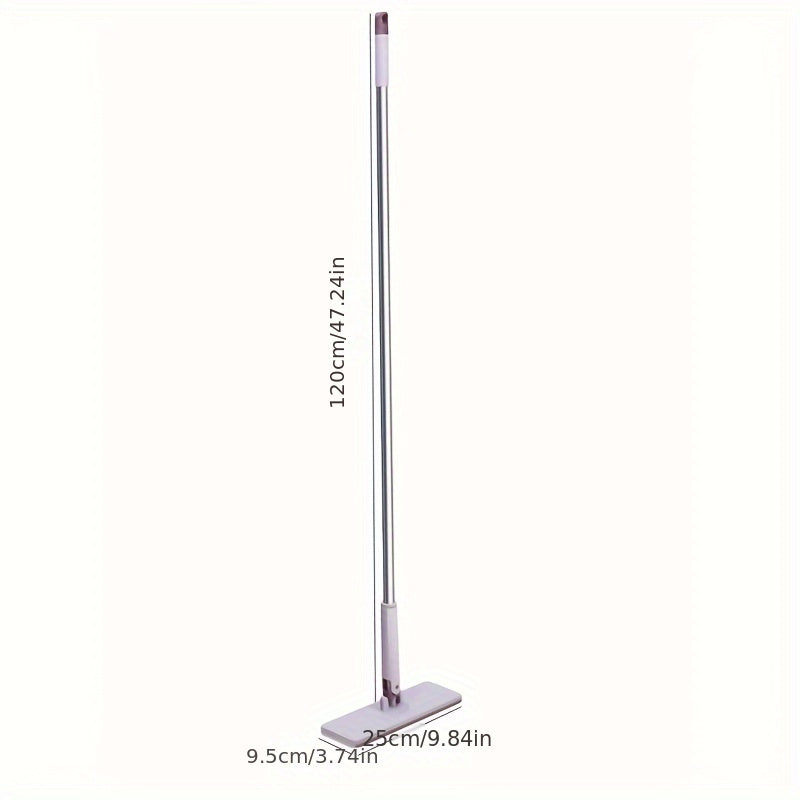 Hands-Free Automatic Flat Mop with Extendable Handle, Wet and Dry Use