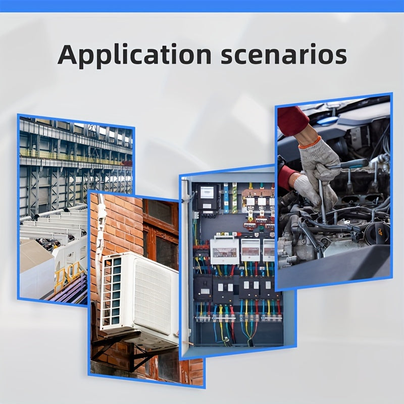 Набор инструментов для обжима кабелей тяжелого типа с сменными губками для соединений медных проводов